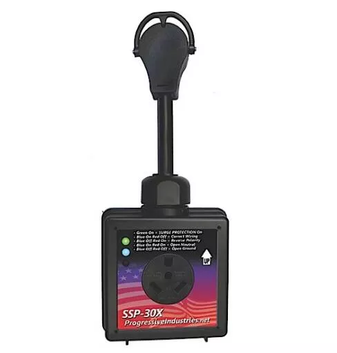 Progressive Industries Portable RV Smart Surge Protector• SSP-30X