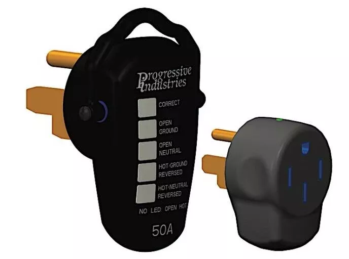 Progressive Industries Portable Surge Protector 50 Amp• PSK-50