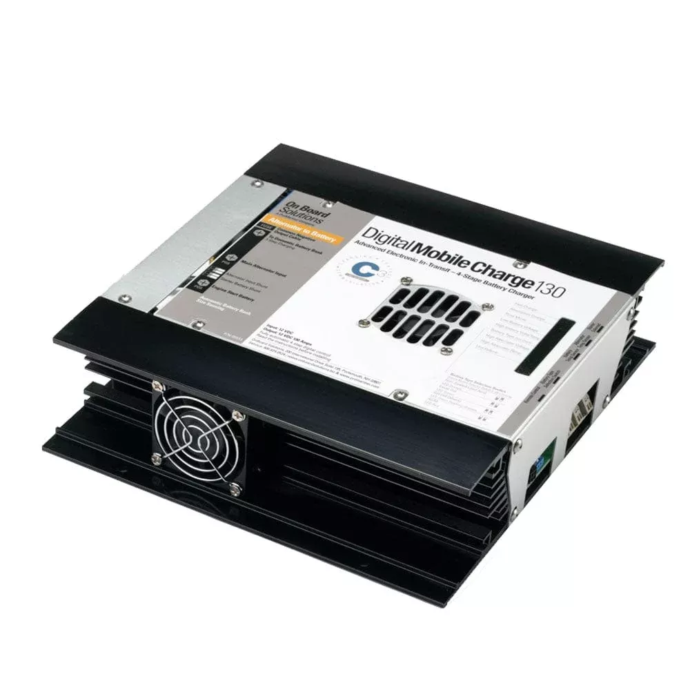 ProMariner Digital Mobile Charge130 Advanced Electronic In-Transit 4 Stage Battery Charger – 24v