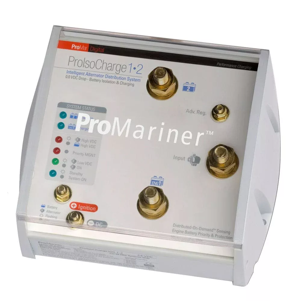 ProMariner ProIsoCharge Battery Isolator 250Amp 1-Alt 2-Bat – 12V