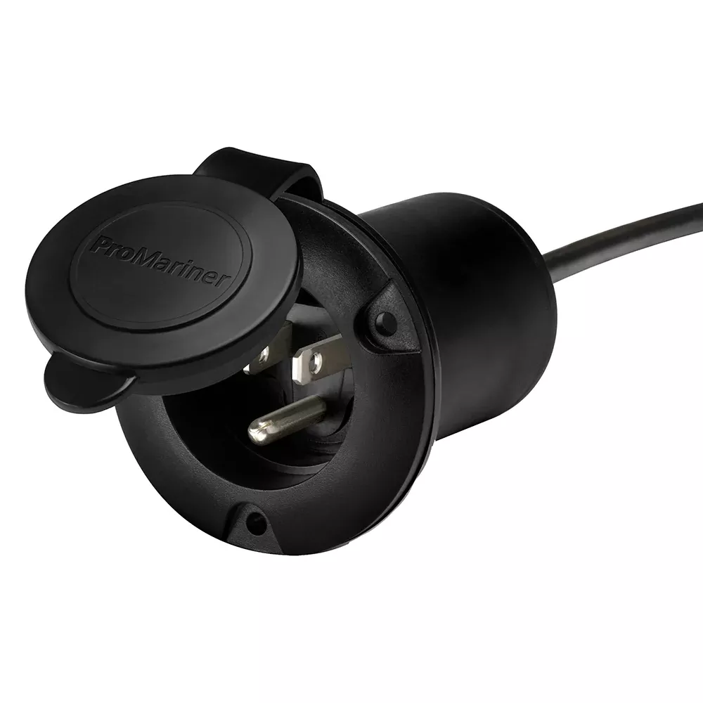 ProMariner Universal AC Plug – Black