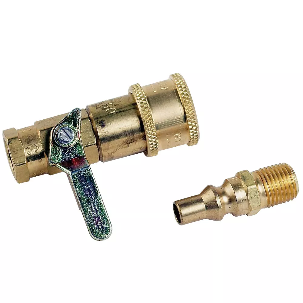 Propane/Natural Gas Connector Kit w/ Shutoff Valve