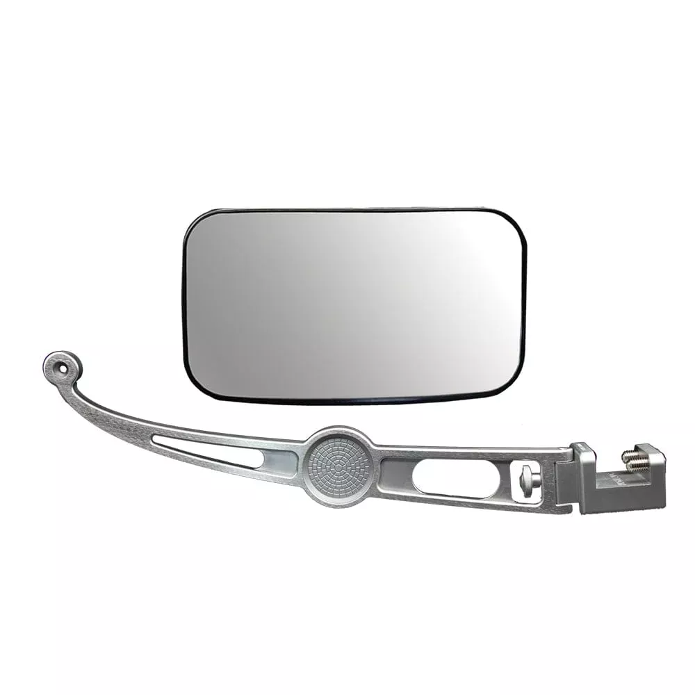 PTM Edge Pontoon Mirror/Bracket Kit w/Mirror & PXR-100 (Silver)