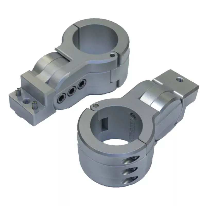PTM Watersports Board Rack Mounts – 2.38 Pipe Clamp – Titanium Grey