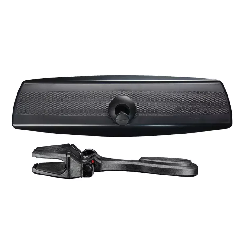 PTM Watersports Mirror/Bracket Kit w/VR-140 PRO MirrorCFR-200 (Black)