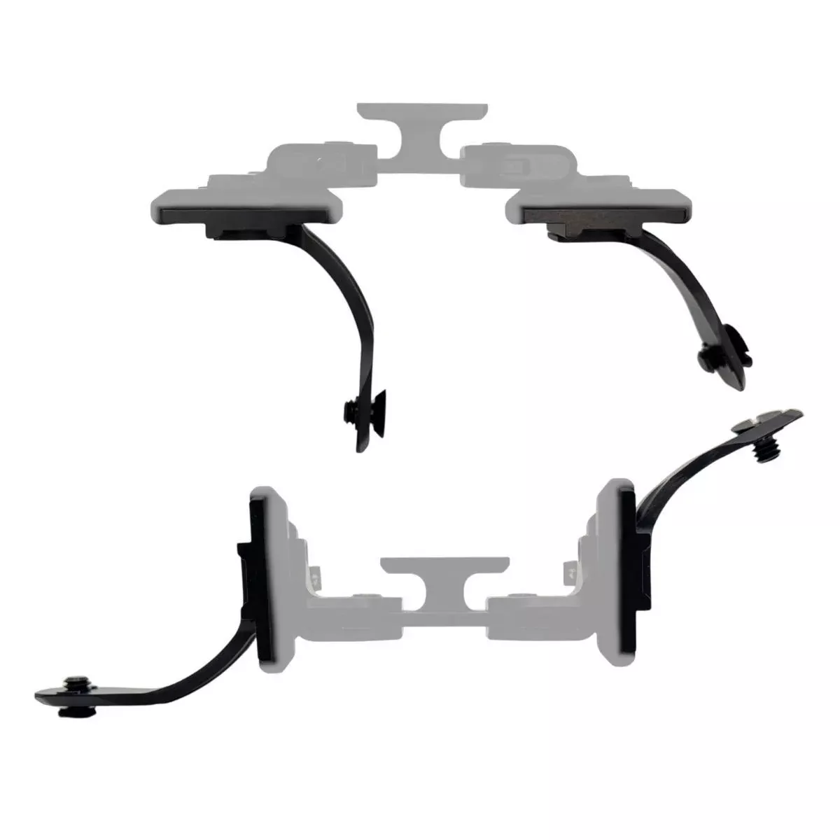 Quick Detach Dovetail Arms with Fore/Aft Adjustability for PVS-14 monoculars