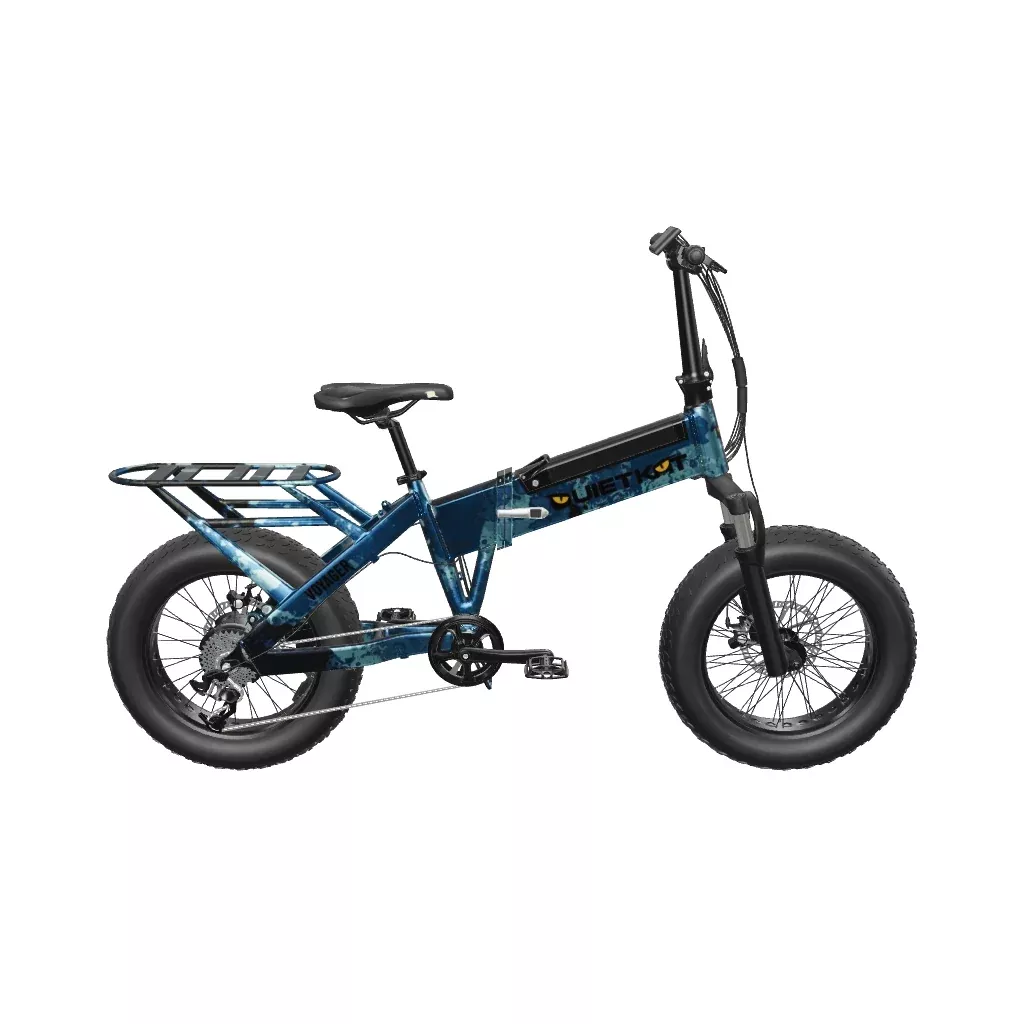 QuiteKat Voyager Off-Road Fat Tire Folding Electric Bike