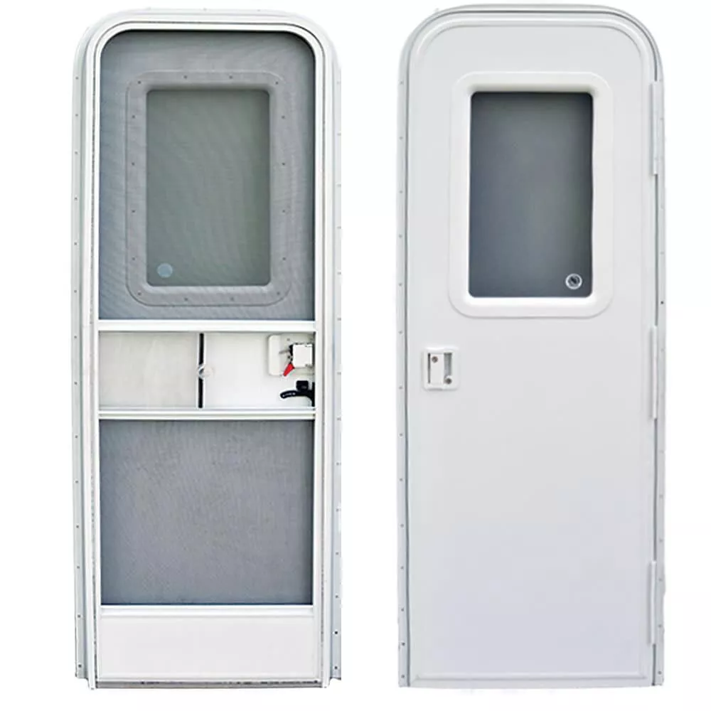 Radius Door-RH-30X72 - Polar White
