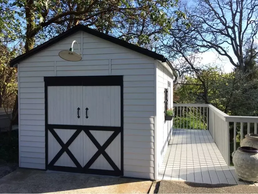 Rancher Wood Storage Shed - 10ft x 16ft