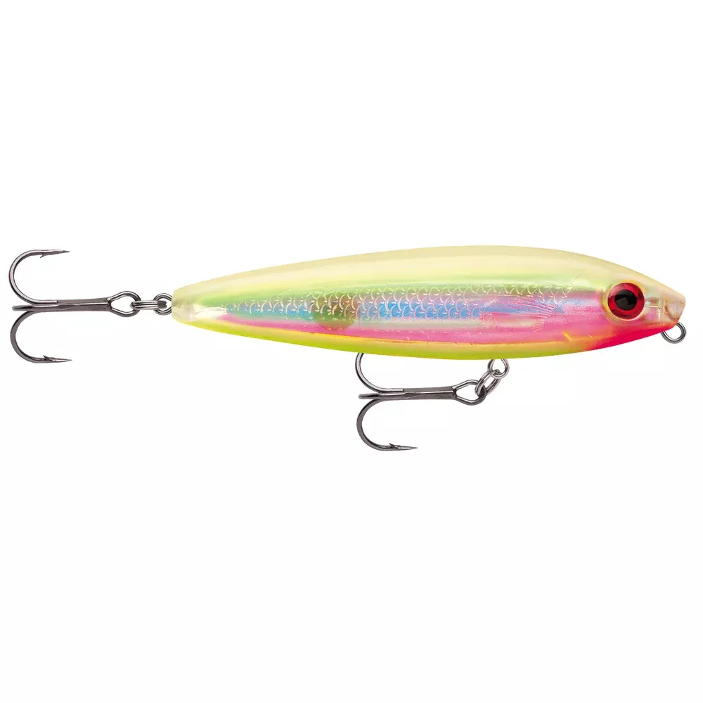 Rapala Skitter Walk 08 - Holographic Bone Chartreuse - SW08HBNC
