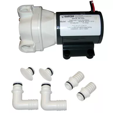 Raritan 12V Diaphragm Intake Pump and Motor