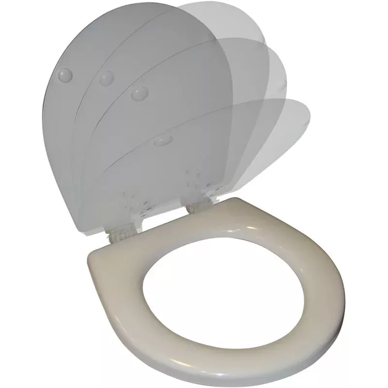 Raritan Soft Close Household Style SeatCover – White
