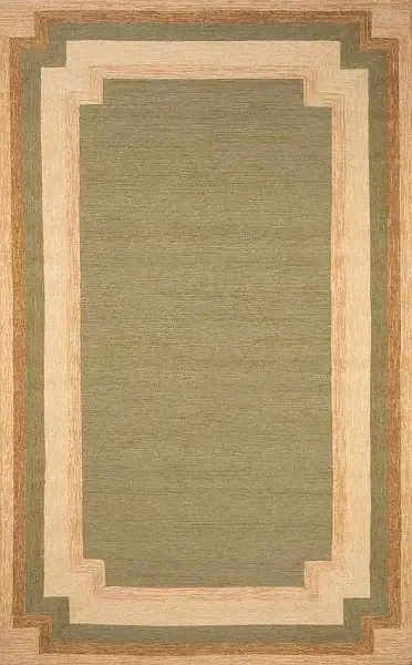 Ravella Everywear™ Rug -Border Green