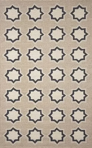 Ravella Everywear™ Rug - Geo Star Black