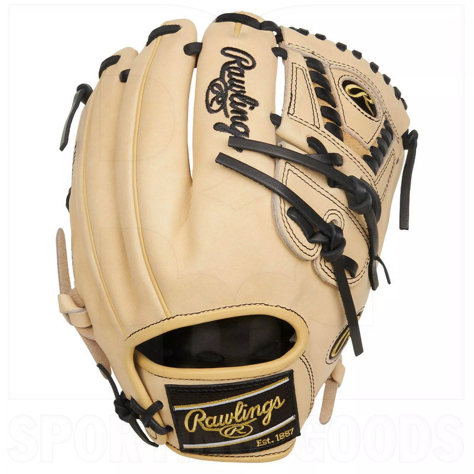 Rawlings 11.75" Hoh Pitcher'S Glove Camel/Black. RHT