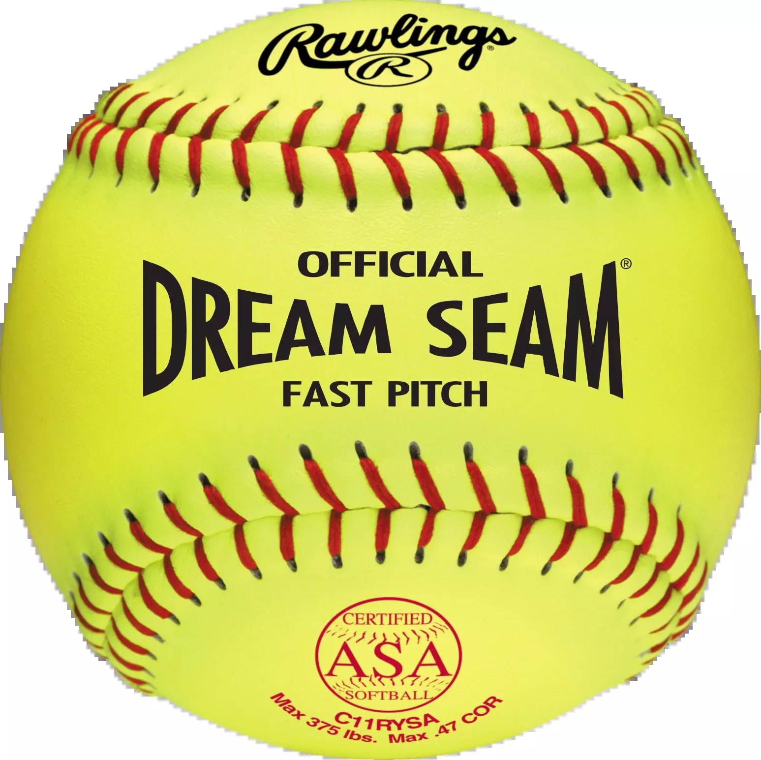 Rawlings 11" Official USA NFHS Fastpitch Softball