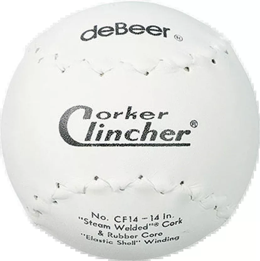 Rawlings One Dozen 14″ White TruTech Corker Clincher Balls