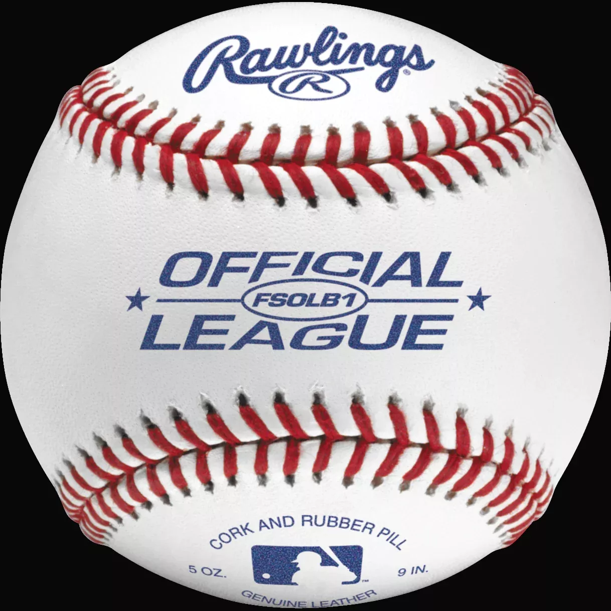 Rawlings One Dozen Flat Seam Composite Cork/rubber Center Baseballs