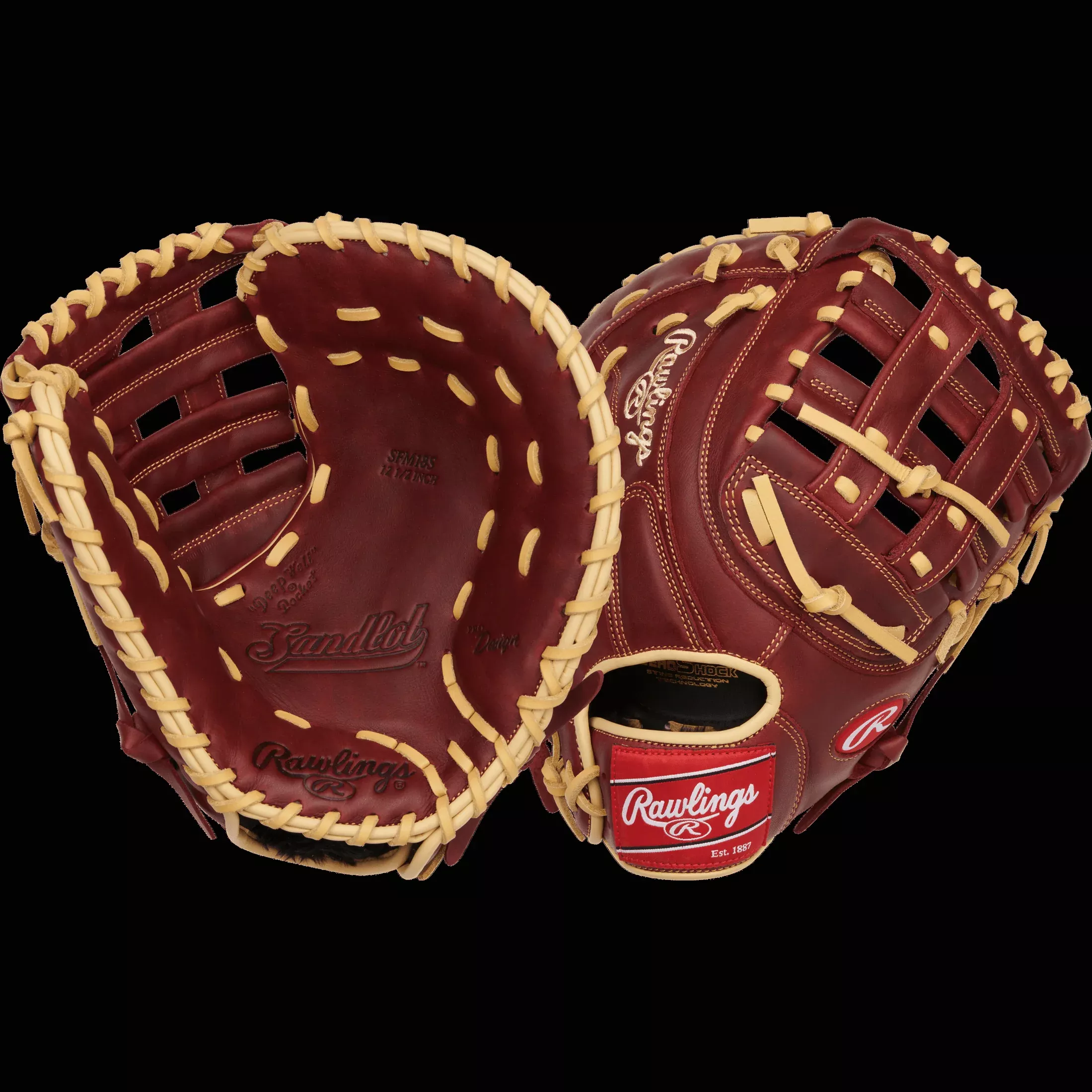 Rawlings Sandlot 12.5″ First Base Baseball Mitt
