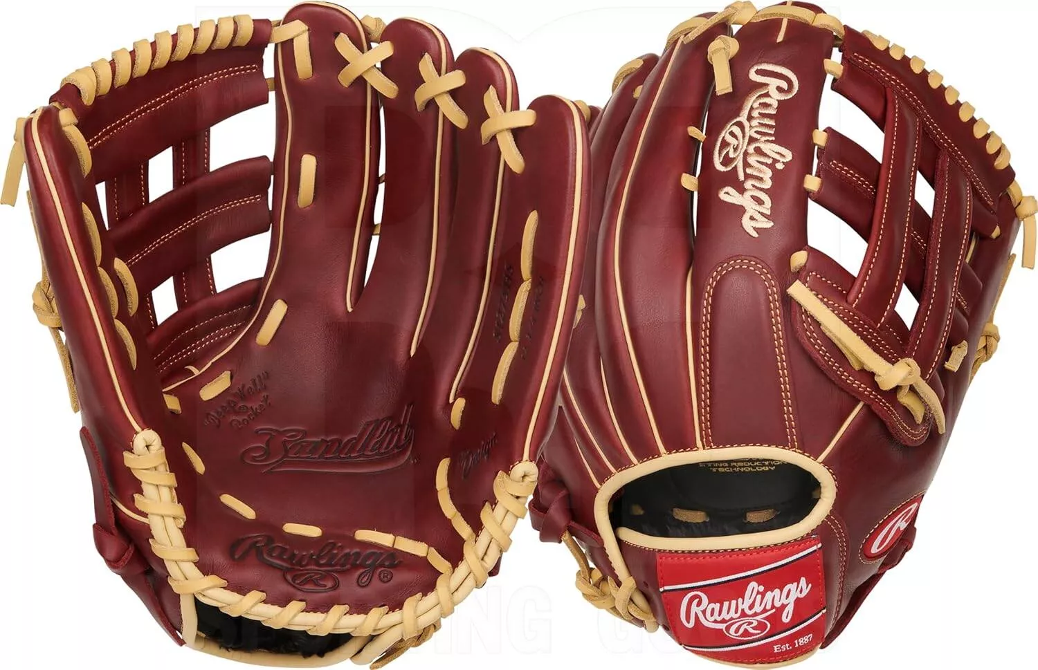 Rawlings Sandlot 12.75" Baseball/Softball Glove RHT