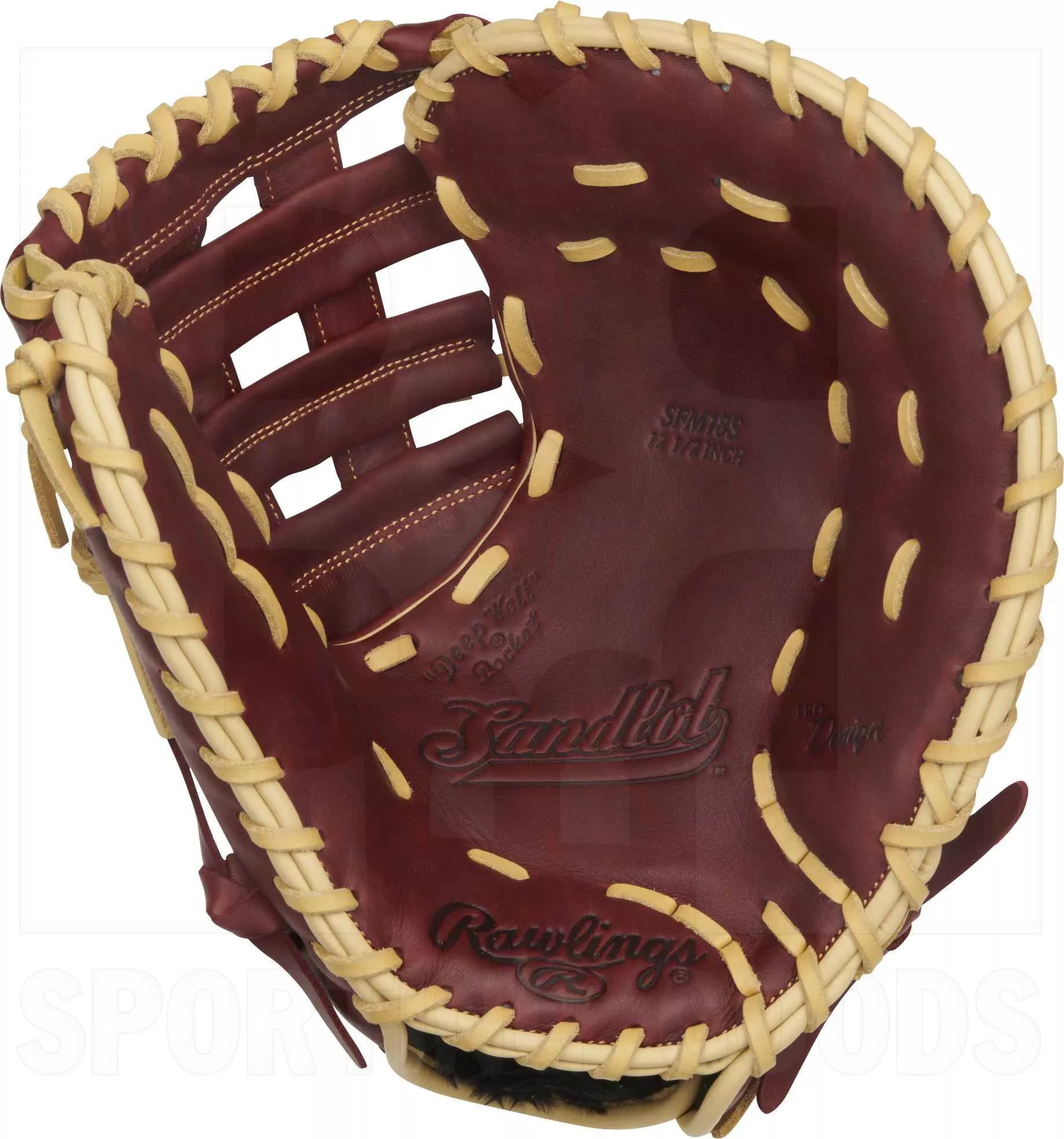 Rawlings Sandlot Series Leather Modified Pro H Web First Base Glove12.5'' RHT