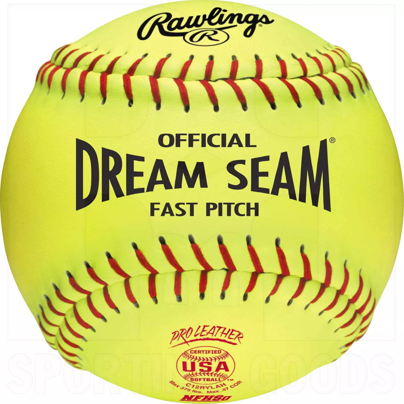 Rawlings Softballs Dream Seam 12" Dozen
