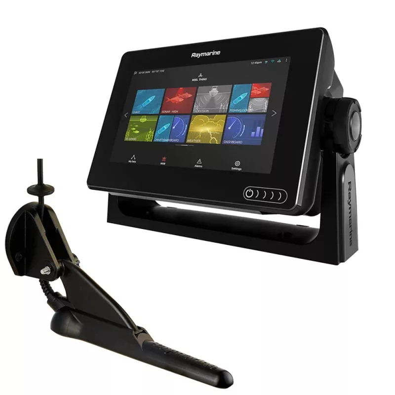 Raymarine Axiom 7 DV – 7 DV Combo w/CPT-100DVS Transducer