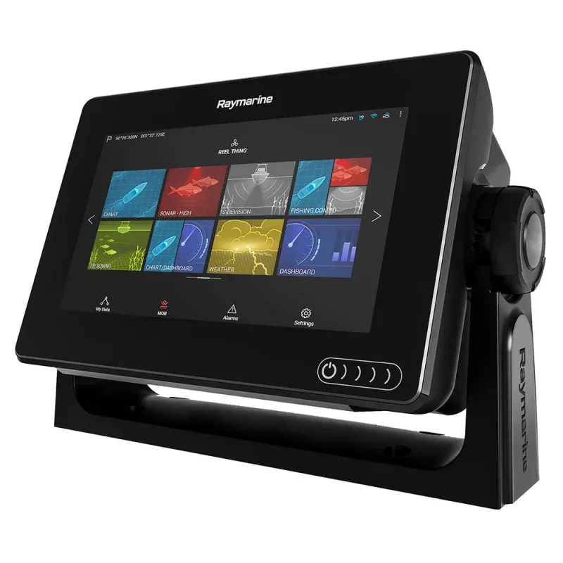 Raymarine Axiom 7 DV MFD w/CHIRP DownVisionHigh-Frequency w/LightHouse North America Chart – No Transducer