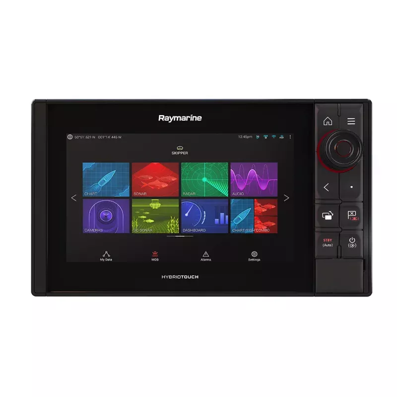 Raymarine Axiom Pro 9 S MFD w/Single Channel High CHIRP Sonar – Navionics+ Chart
