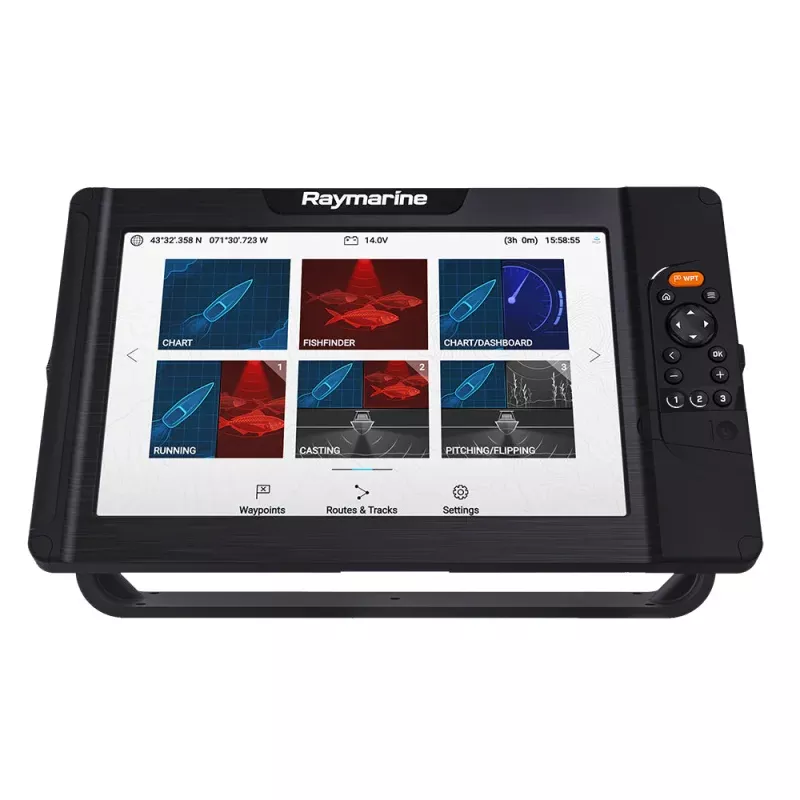 Raymarine Element 12 HV Combo w/Nav+ USCanada Chart – No Transducer