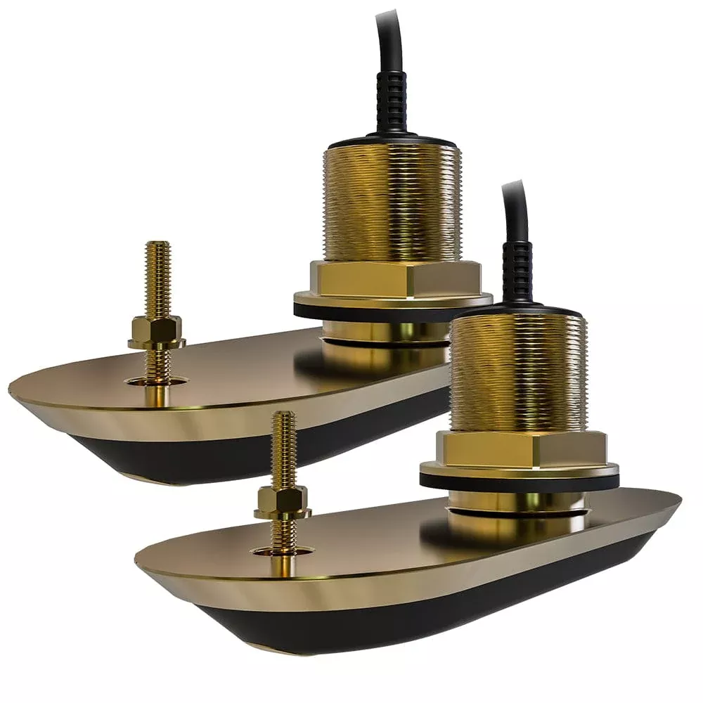 Raymarine RV-220 RealVision 3D Bronze Thru-Hull Transducer Pair Pack – 20 – 8M CableY-Cable [T70319]