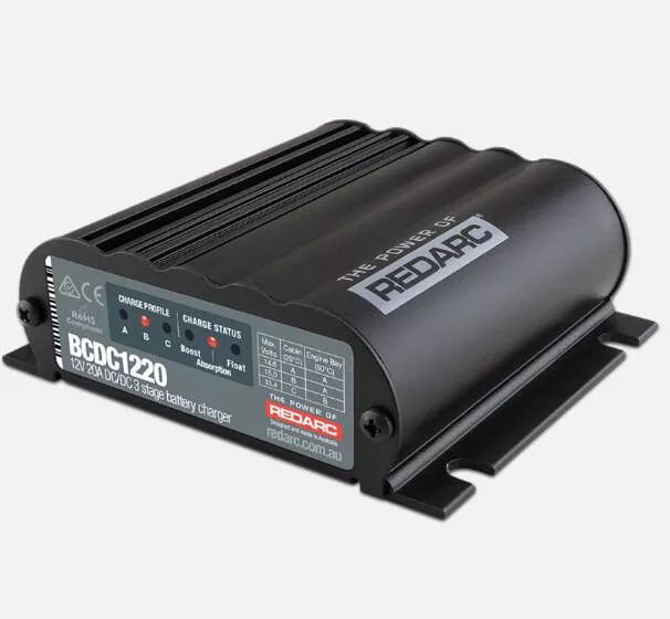 Redarc 20A In-Vehicle DC Battery Charger (Ignition Control)• BCDC1220-IGN