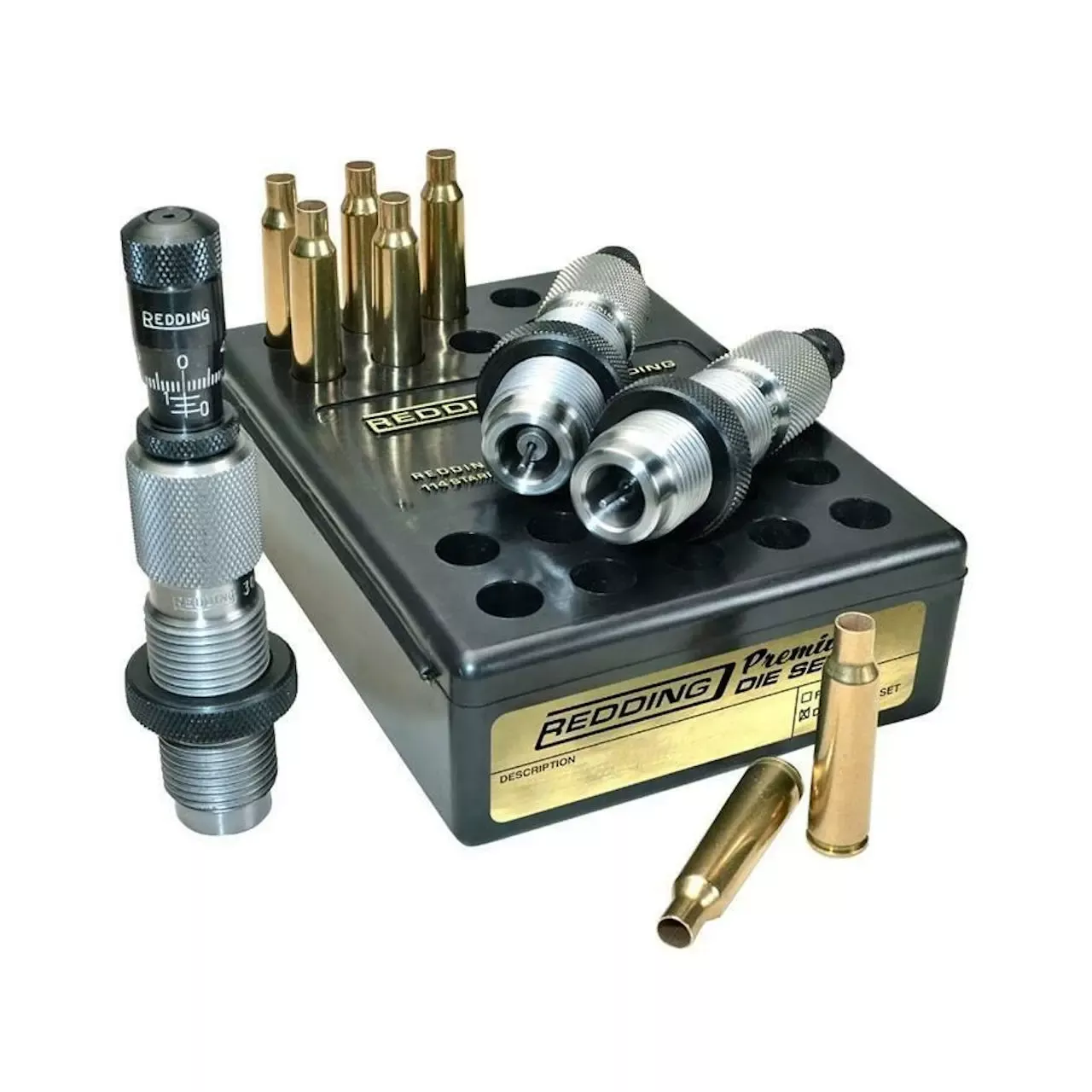 Redding Premium Series Deluxe 3-Die Set 300 Win Mag