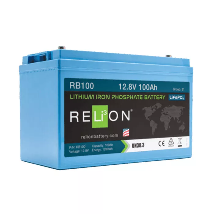 RELiON 12V 100Ah Lithium Battery
