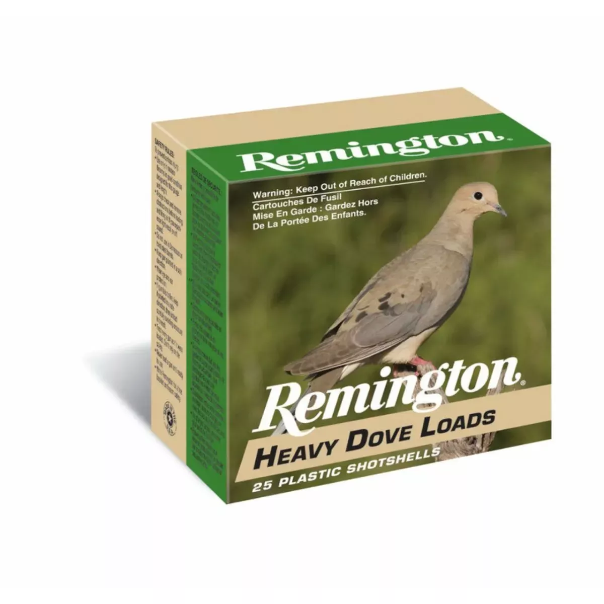 Remington Heavy Dove Load 20 Ga. 2 ¾” #8 25/Box