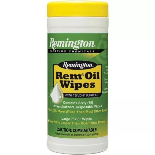 Remington Rem Oil Wipes - 60 count