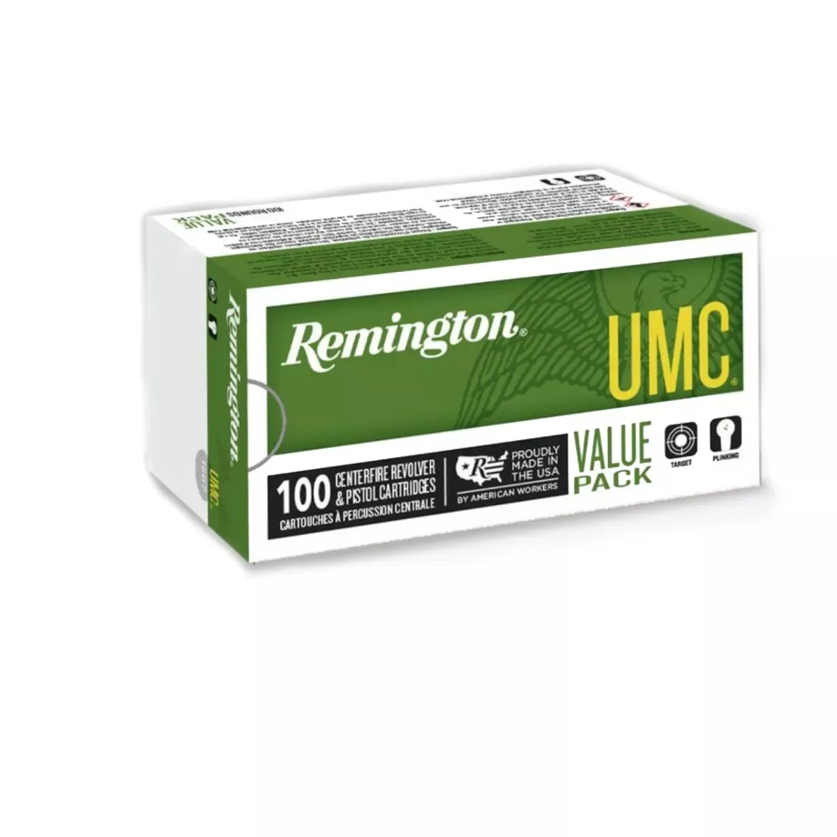 Remington UMC 9mm Luger 115 Grain Jacketed Hollow Points 100/Box