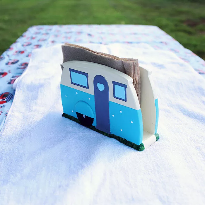 Retro Camper Napkin Holder