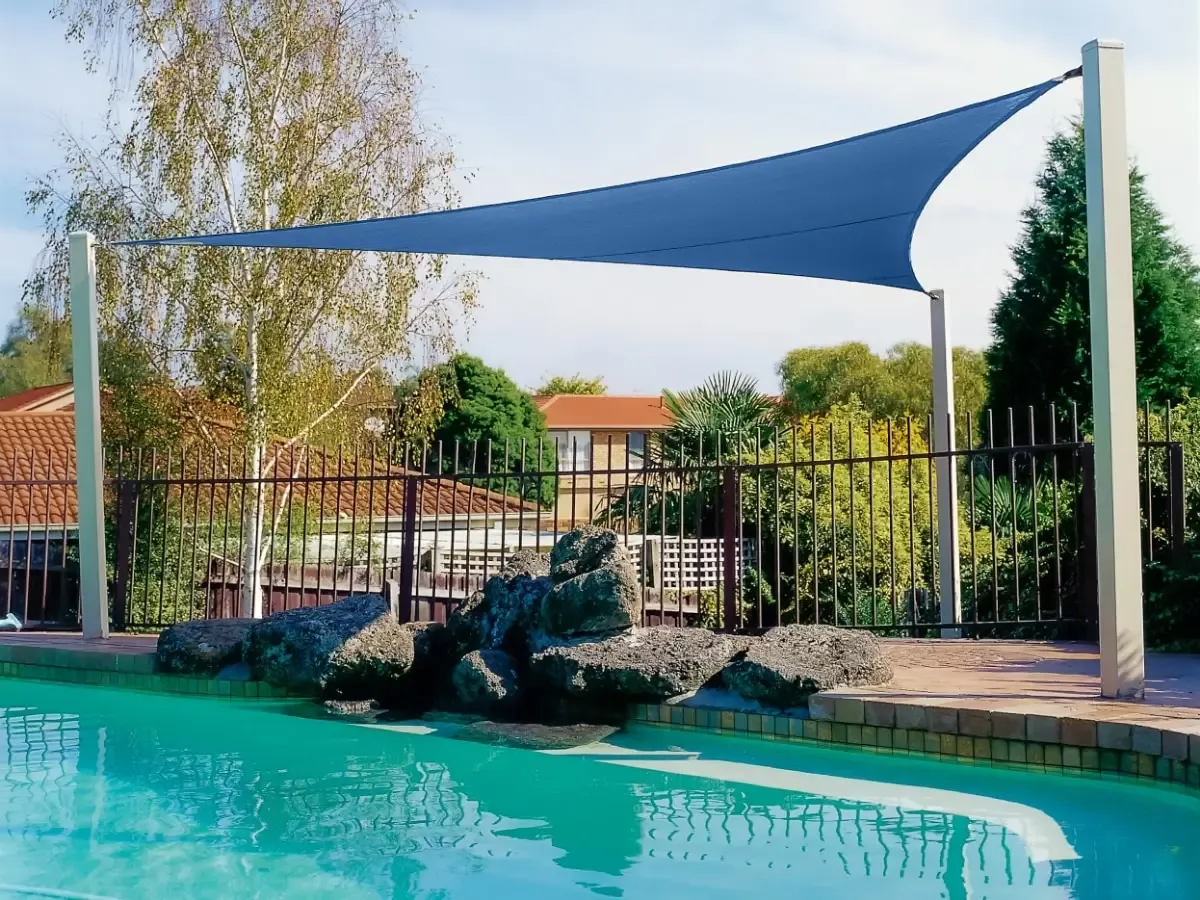 Right Angle Triangle Shade Sail by Coolaroo Coolhaven - 9x12x15ft