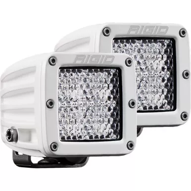 RIGID D-Series PRO Hybrid Diffused LED Pair White