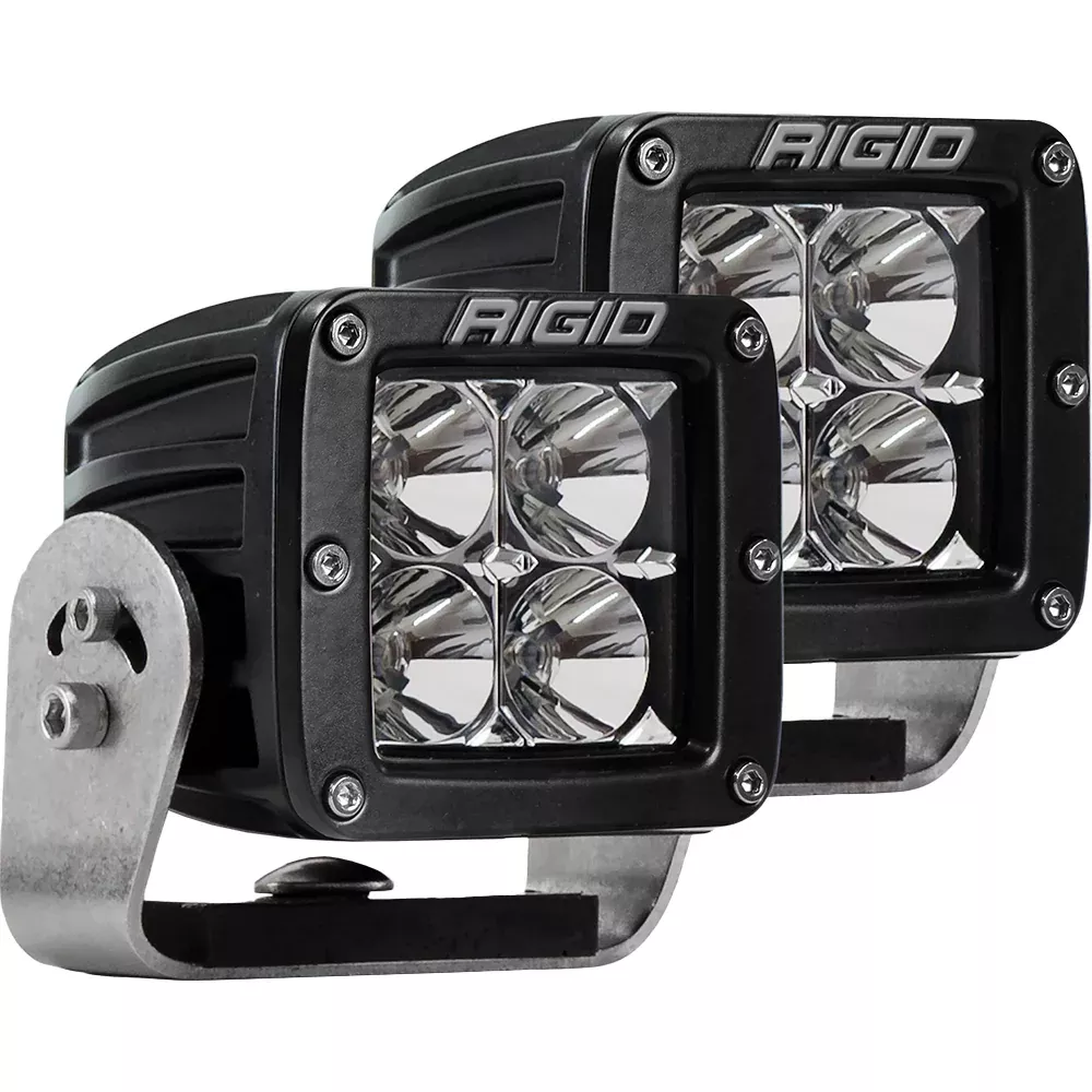 RIGID Industries D-Series PRO – Flood LED – Pair – Black | 222113