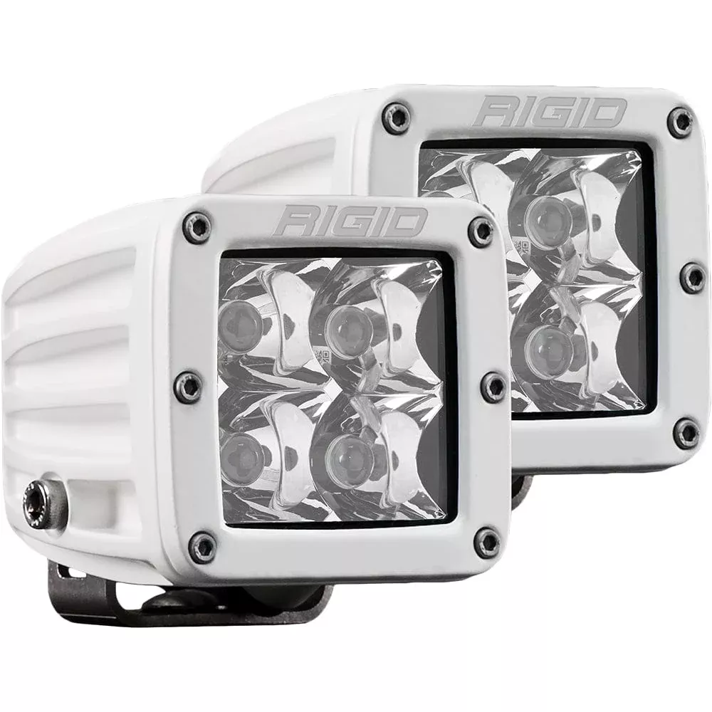 RIGID Industries D-Series PRO Hybrid-Spot LED – Pair – White