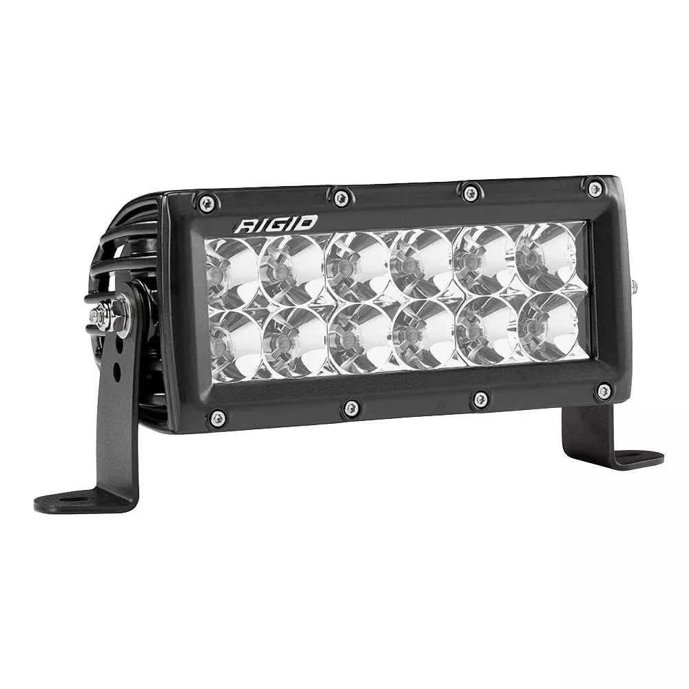 RIGID Industries E-Series PRO 6″ Flood LED – Black [106113]