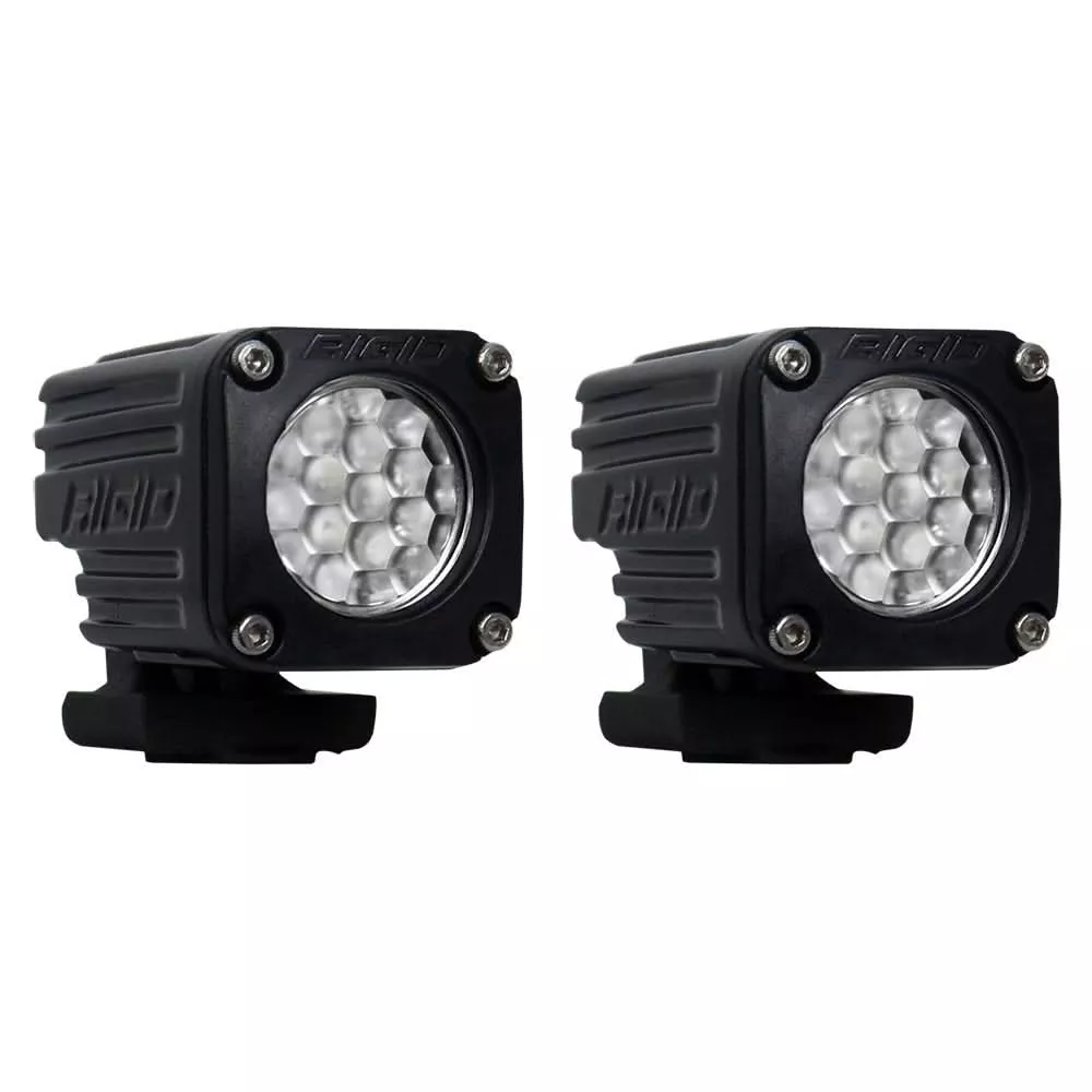 RIGID Industries Ignite Surface Mount Diffused – Pair – Black [20541]