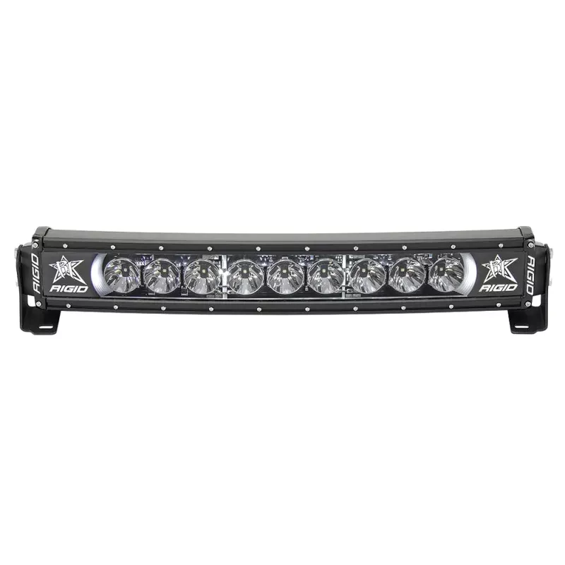 RIGID Industries Radiance+ 20 Curved White Backlight Black Housing