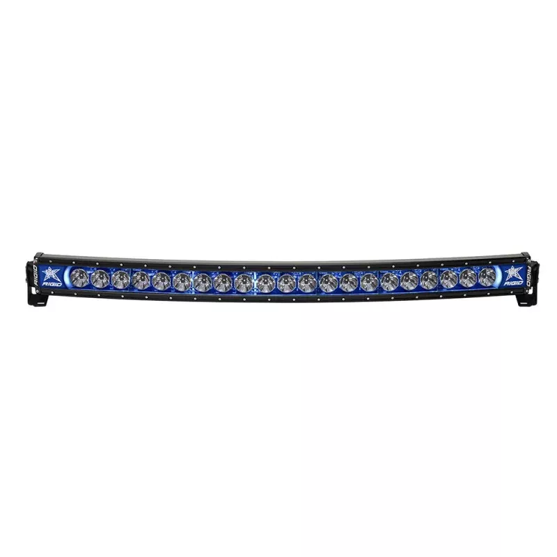 RIGID Industries Radiance+ 40 Curved – Blue Backlight – Black Housing