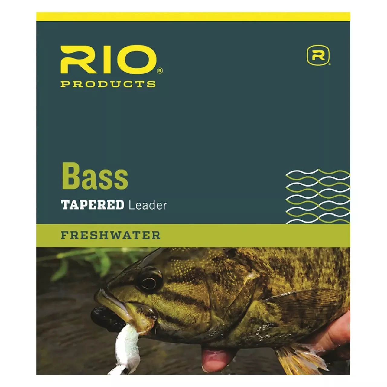 RIO Freshwater Bass Leader 3 Pack 9ft.