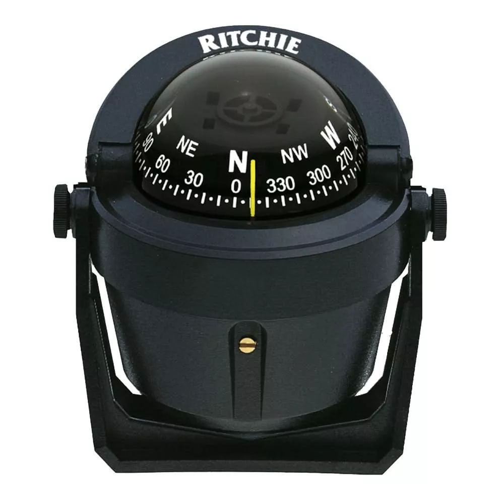 Ritchie B-51 Explorer Compass – Bracket Mount – Black | B-51