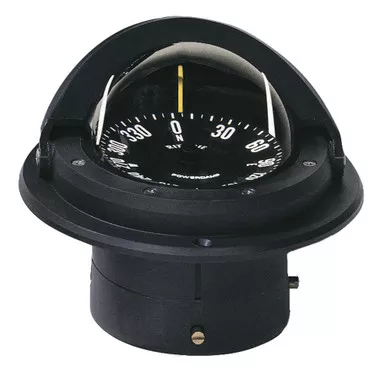 Ritchie F-82 Voyager Black Flush Mount Compass