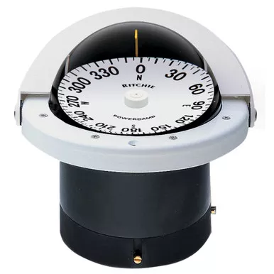 Ritchie FN-201W Navigator White Flush Mount Compass
